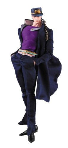Jojo no Kimyou na Bouken - Stardust Crusaders - Iggy - Kujo Jotaro - Real Action Heroes (#459) - 1/6 (Medicom Toy)