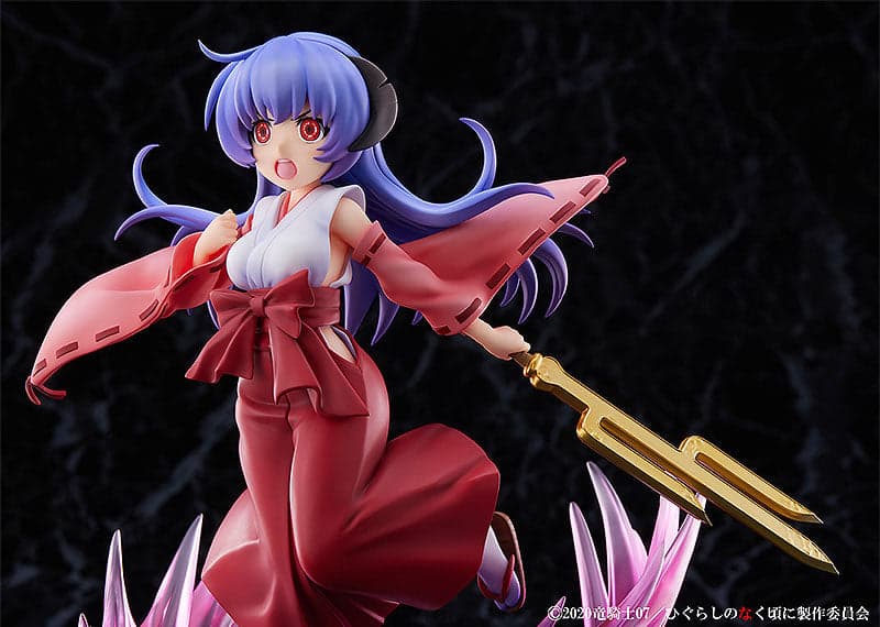 Higurashi no Naku Koro ni Sotsu - Furude Hanyuu - 1/7 - Onigari-no-Ryuo Ver. (Good Smile Company, Miyuki) - Image 6
