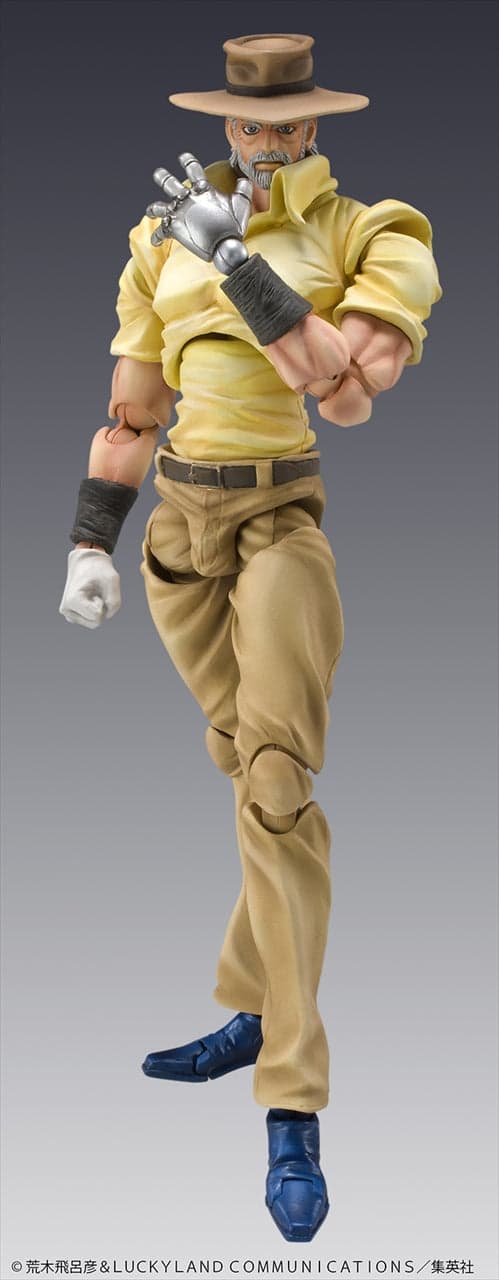 Jojo no Kimyou na Bouken - Stardust Crusaders - Hermit Purple - Iggy - Joseph Joestar - Super Action Statue (#17) (Medicos Entertainment) - Image 2