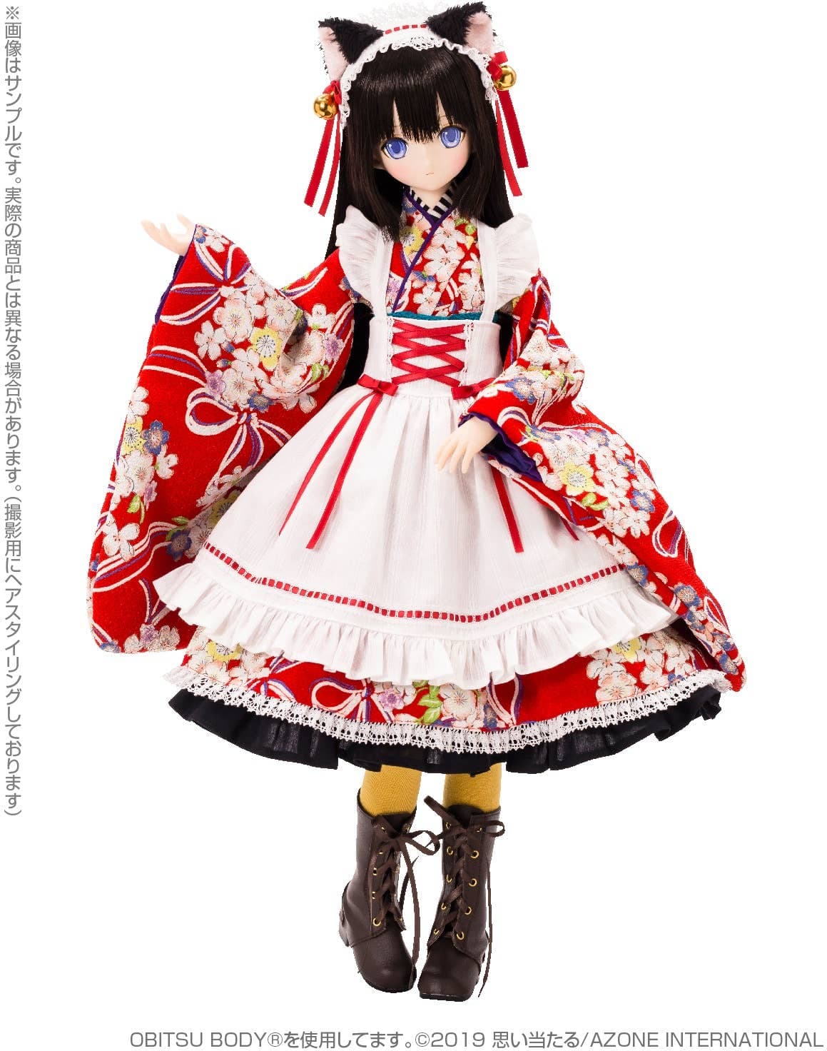Azone Original Doll - Ellen - Alice - 1/3 - Time of grace IV, ~ Taisho Roman ~, Kuroneko Rondo, Normal Sales ver. (Azone, Obitsu Plastic Manufacturing)