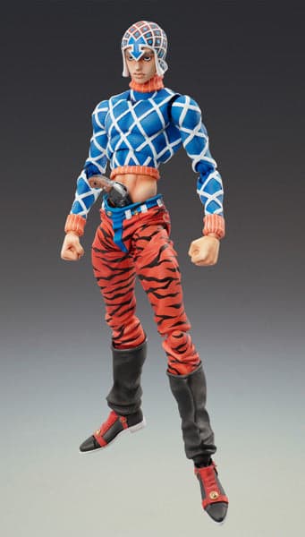 Jojo no Kimyou na Bouken - Ougon no Kaze - Guido Mista - Sex Pistols - Super Action Statue (#34) (Medicos Entertainment)