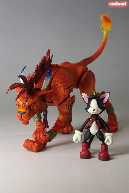 Final Fantasy VII - Cait Sith - Red XIII - Play Arts (Square Enix)